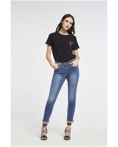 CafèNoir Pantalone Azzurro - Glamour Calzature