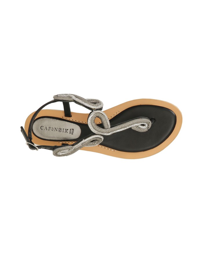 CafèNoir Sandalo Nero - Glamour Calzature