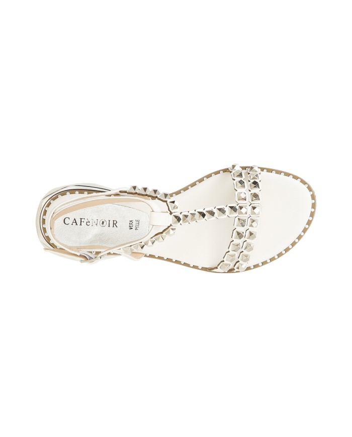 CafèNoir Sandalo Bianco - Glamour Calzature