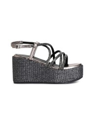 CafèNoir Sandalo Nero - Glamour Calzature