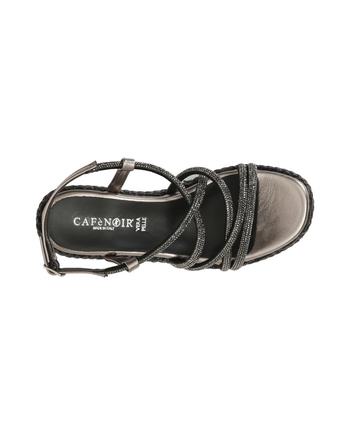 CafèNoir Sandalo Nero - Glamour Calzature