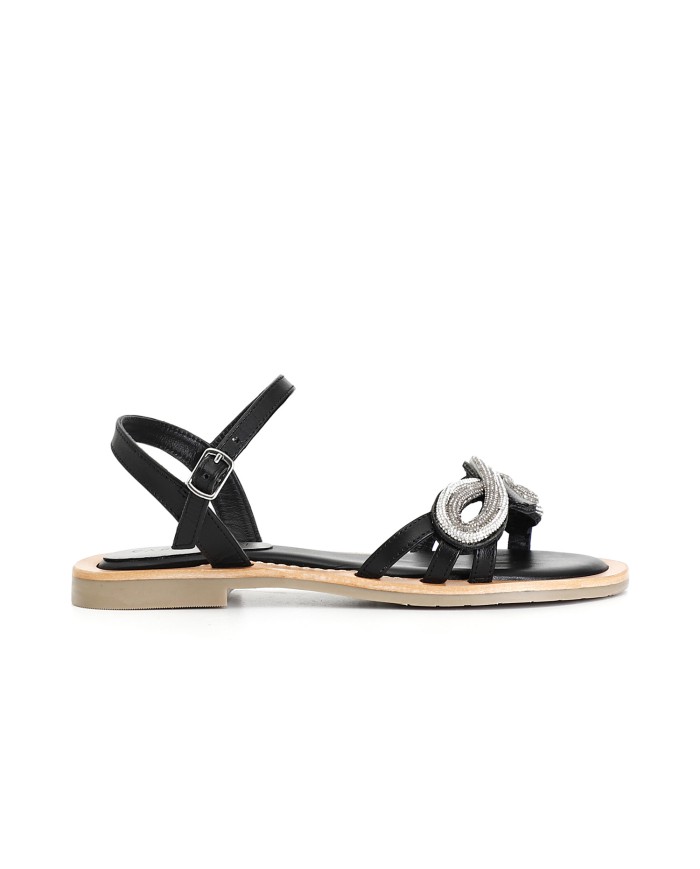 CafèNoir Sandalo Nero - Glamour Calzature