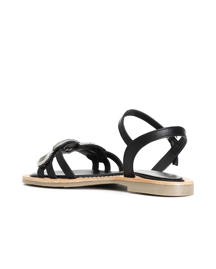 CafèNoir Sandalo Nero - Glamour Calzature