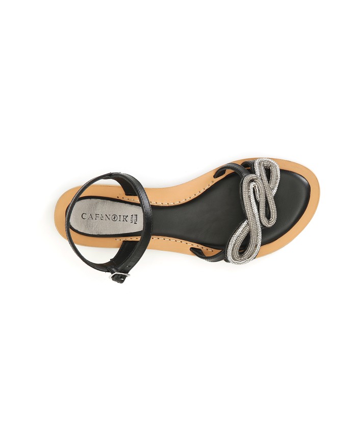 CafèNoir Sandalo Nero - Glamour Calzature