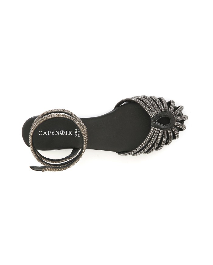 CafèNoir Sandalo Nero - Glamour Calzature