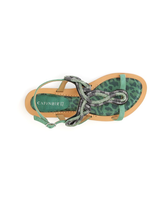 CafèNoir Sandalo Verde - Glamour Calzature