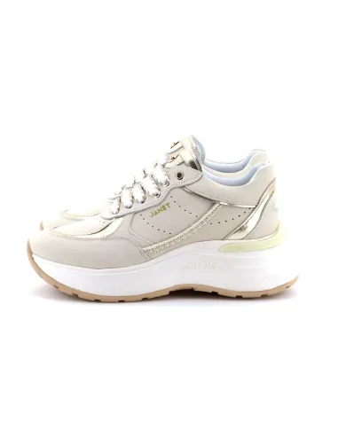 JANET&JANET Sneakers Beige - Glamour Calzature