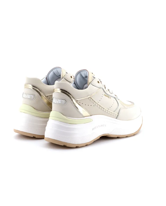 JANET&JANET Sneakers Beige - Glamour Calzature