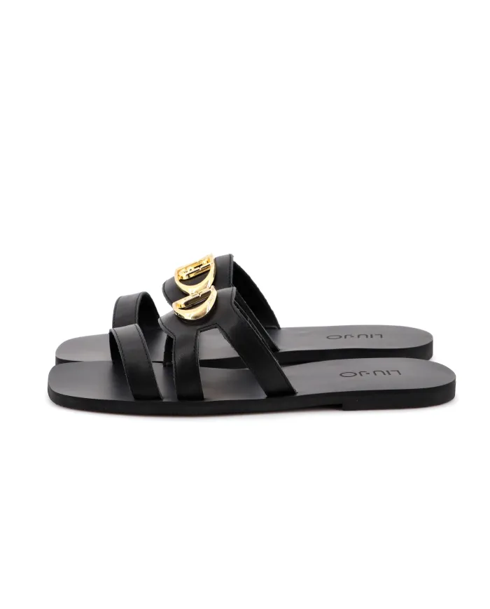 LIU-JO Ciabatta Nero - Glamour Calzature