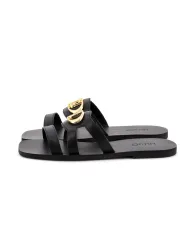 LIU-JO Ciabatta Nero - Glamour Calzature