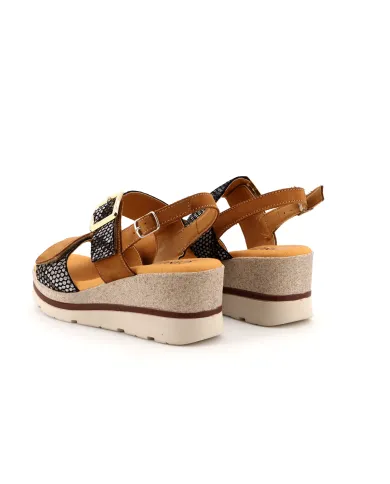 Cinzia Soft Sandalo Cuoio - Glamour Calzature