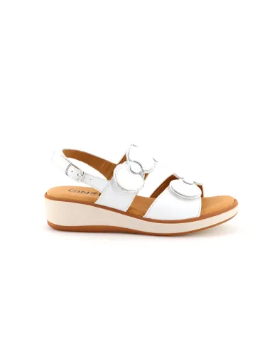 Cinzia Soft Sandalo Bianco - Glamour Calzature
