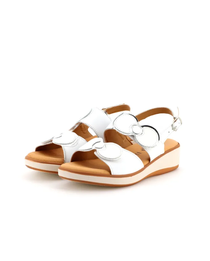 Cinzia Soft Sandalo Bianco - Glamour Calzature