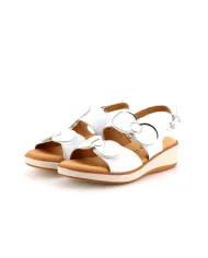 Cinzia Soft Sandalo Bianco - Glamour Calzature