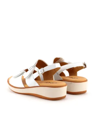 Cinzia Soft Sandalo Bianco - Glamour Calzature