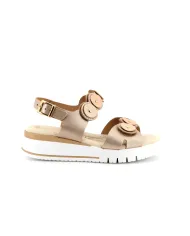Cinzia Soft Sandalo Oro - Glamour Calzature