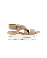 Cinzia Soft Sandalo Platino - Glamour Calzature