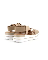 Cinzia Soft Sandalo Platino - Glamour Calzature