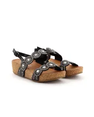 Cinzia Soft Sandalo Nero - Glamour Calzature