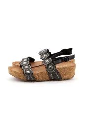 Cinzia Soft Sandalo Nero - Glamour Calzature