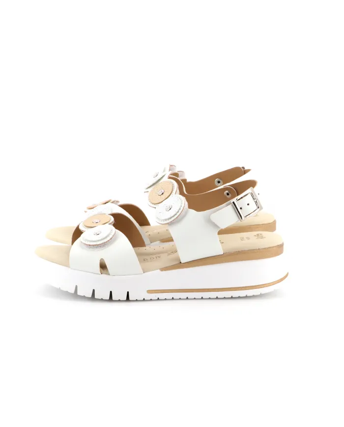 Cinzia Soft Sandalo Bianco - Glamour Calzature