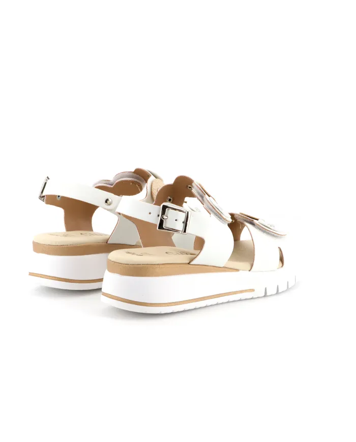 Cinzia Soft Sandalo Bianco - Glamour Calzature