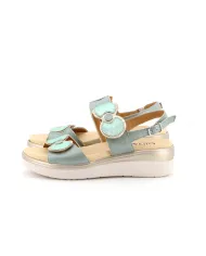 Cinzia Soft Sandalo Verde - Glamour Calzature