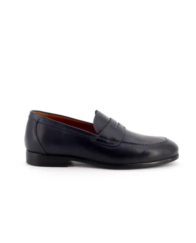 Nero Giardini Mocassino Blu - Glamour Calzature