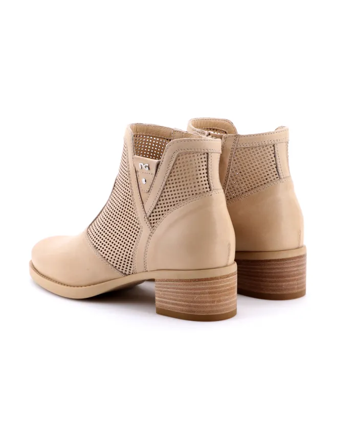 Nero Giardini Tronchetto Beige - Glamour Calzature