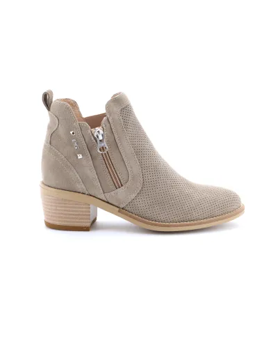 Nero Giardini Tronchetto Beige - Glamour Calzature