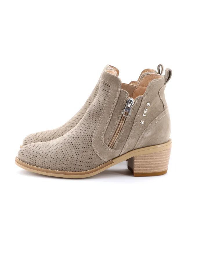 Nero Giardini Tronchetto Beige - Glamour Calzature