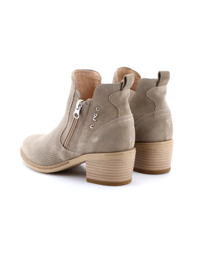 Nero Giardini Tronchetto Beige - Glamour Calzature