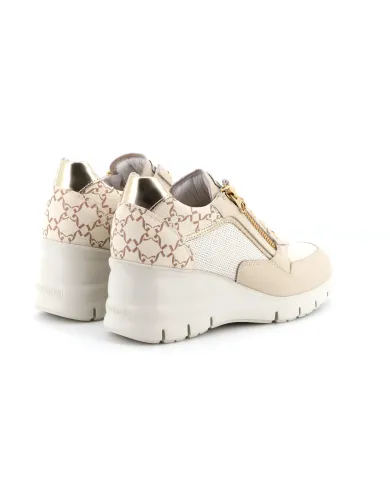 Nero Giardini Sneakers Avorio - Glamour Calzature