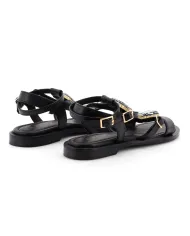 APEPAZZA Sandalo Nero - Glamour Calzature