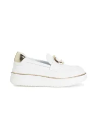 CafèNoir Mocassino Bianco - Glamour Calzature