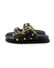 APEPAZZA Ciabatta Nero - Glamour Calzature