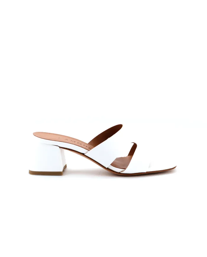 L'amour by Albano Sandalo Bianco - Glamour Calzature