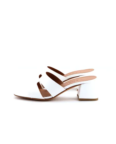 L'amour by Albano Sandalo Bianco - Glamour Calzature