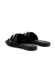 Cinzia Soft Ciabatta Nero - Glamour Calzature