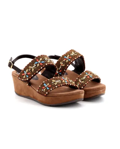 Cinzia Soft Sandalo Bronzo - Glamour Calzature