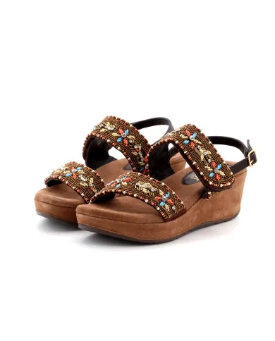 Cinzia Soft Sandalo Bronzo - Glamour Calzature