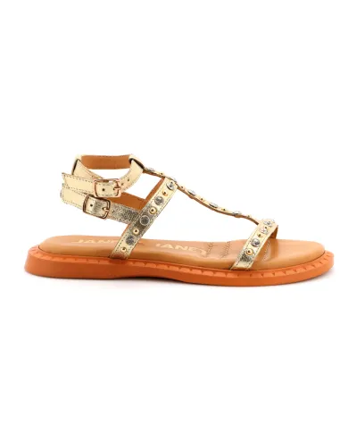 JANET&JANET Sandalo Oro - Glamour Calzature