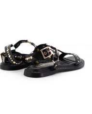JANET&JANET Sandalo Nero - Glamour Calzature