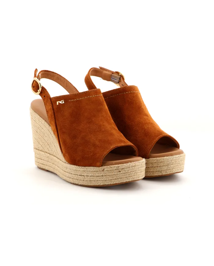 Nero Giardini Sandalo Cuoio - Glamour Calzature