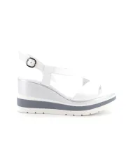 Nero Giardini Sandalo Bianco - Glamour Calzature