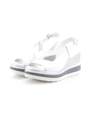 Nero Giardini Sandalo Bianco - Glamour Calzature