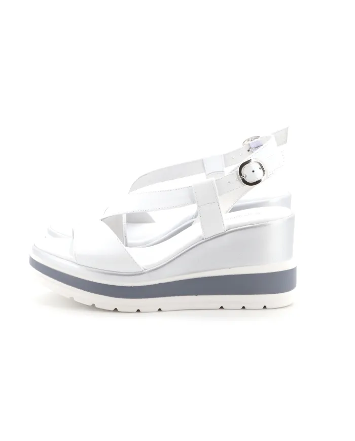 Nero Giardini Sandalo Bianco - Glamour Calzature