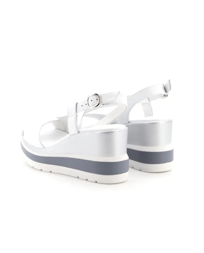 Nero Giardini Sandalo Bianco - Glamour Calzature