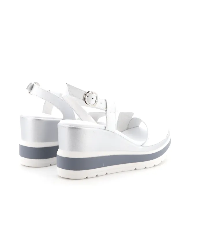 Nero Giardini Sandalo Bianco - Glamour Calzature