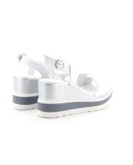 Nero Giardini Sandalo Bianco - Glamour Calzature